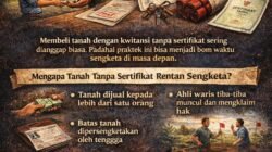 Hati-Hati! Transaksi Tanah Tanpa AJB Berpotensi Menjadi Sengketa di Pengadilan