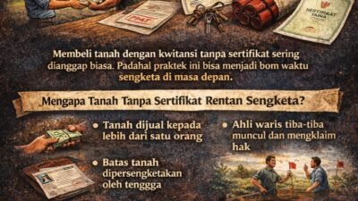Hati-Hati! Transaksi Tanah Tanpa AJB Berpotensi Menjadi Sengketa di Pengadilan