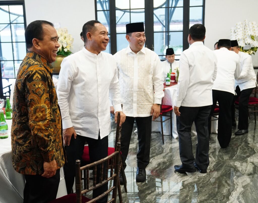 Sinergi TNI dan Polri Terlihat di Open House Panglima TNI