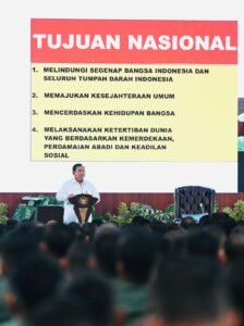 Presiden Prabowo dan Panglima TNI Berikan Arahan kepada 1.004 Dansat Jajaran TNI