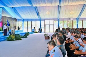 Danlanud Sultan Hasanuddin Hadiri Pengarahan Presiden RI di Istana