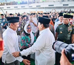 Panglima TNI Dampingi Presiden Prabowo Buka Kongres Ke-18 Muslimat NU