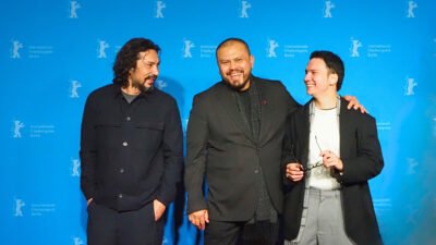 Sutradara Joko Anwar menghadiri world premiere film terbarunya dalam festival film internasional 2026.