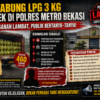 460 Tabung LPG 3 Kg Dibawa ke Polres Metro Bekasi, Mengapa Perkaranya Belum Terungkap?