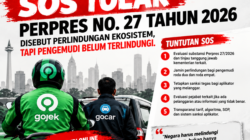 SOS Tolak Perpres 27/2026, Soroti Perlindungan Pengemudi Ojol dan Sanksi Aplikator