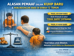 Alasan Pemaaf dalam KUHP Baru dan Perlindungan Anak Berhadapan dengan Hukum