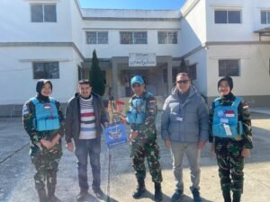 Satgas Indobatt XXIII-R dan Civil Affairs Identifikasi Kebutuhan Sekolah di Lebanon Selatan