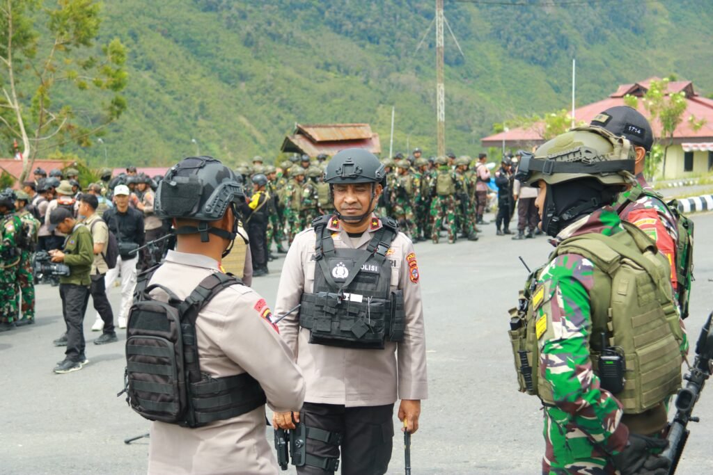 Kapolda Papua Tengah Pimpin Razia Besar di Puncak Jaya