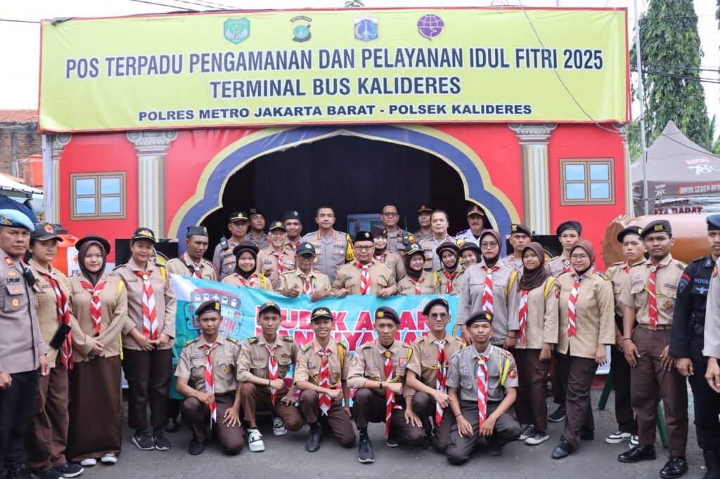 Komitmen Polres Metro Jakarta Barat menjaga keamanan dan kenyamanan masyarakat yang akan pulang kampung