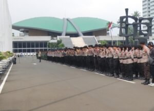 Tanpa Senjata Api, Polri Pastikan Aksi di DPR Berjalan Damai