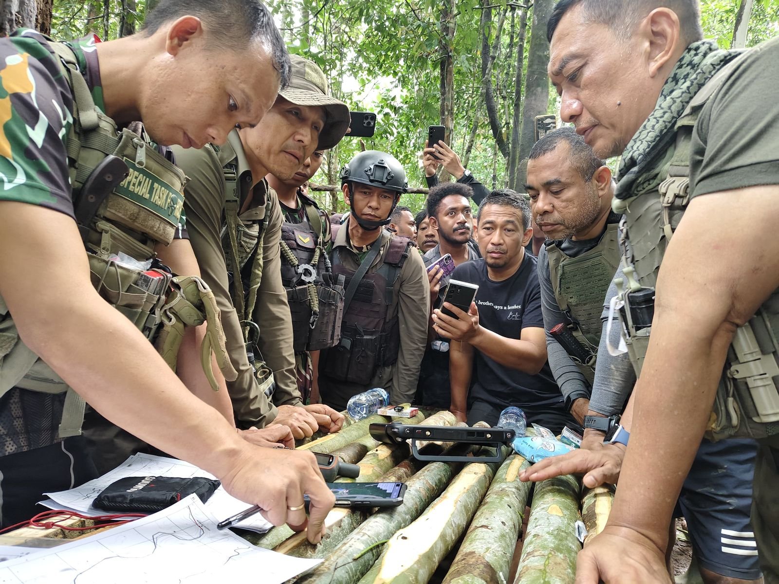 Tiga Jenderal Pimpin Pencarian Iptu Tomi Samuel Marbun di Hutan Papua
