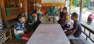 Sinergi TNI-Polri di Kelurahan Jati Rangga, Warga Dapat Imbauan Jaga Kamtibmas