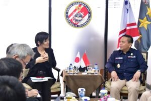 Kepala Bakamla RI Terima Kunjungan Director Infrastructure Management JICA, Tinjau Kerja Sama Strategis Maritim