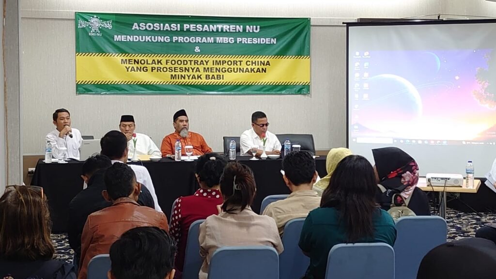 RMI-NU DKI & Asosiasi Pesantren NU Dukung MBG Presiden, Tegas Tolak Food Tray Impor China