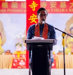 Wali Kota Medan Rico Waas Hadir Saat Peletakan Batu Pertama Vihara Bhoga Prajna