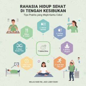 Ini Dia Cara Jitu Menjaga Kesehatan Meski Jadwal Padat! Nomor 4 Paling Mengejutkan!