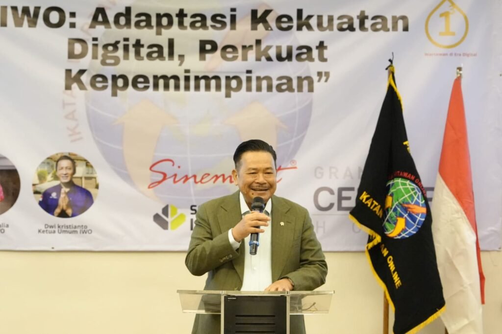 Rakernas IWO 2025, Otto Hasibuan Dorong Media Online Jadi Garda Terdepan Lawan Hoaks