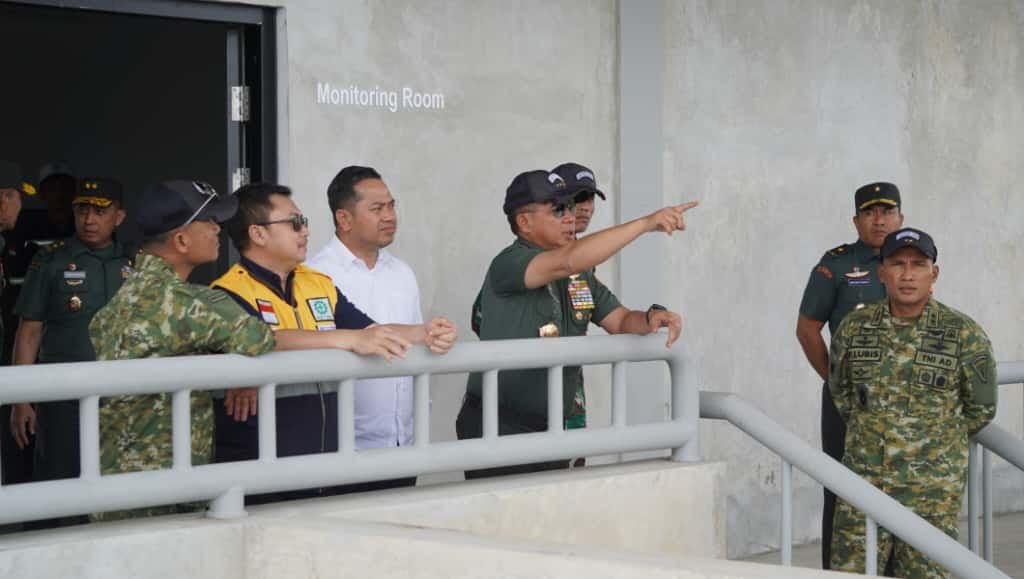 Panglima TNI Tinjau Fasilitas Latihan Multidimensi di Pusdiklat Kopassus Batujajar