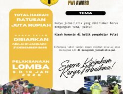 Panitia AJP 2025 Siapkan Hadiah Rp300 Juta, Bentuk Apresiasi Karya Jurnalistik Bencana di  Sumatera