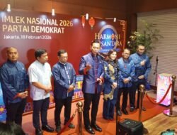 Partai Demokrat Rayakan Imlek 2026 Bertema Harmoni Nusantara di Djakarta Theater