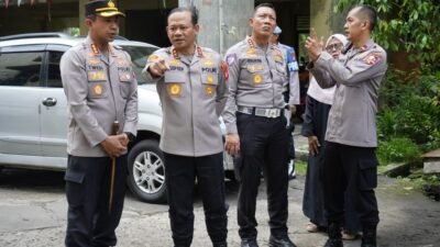 Wujud Kepedulian, Kapolda Metro Jaya Tinjau Lokasi Kebakaran Aspol Kalideres