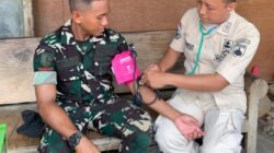Sinergi TNI dan Warga, Layanan Kesehatan TMMD 128 Disambut Antusias