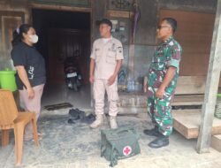 Dari Pos ke Rumah Warga, Aksi Sigap Tim Keslap TMMD Kodim 0718/Pati Bikin Haru