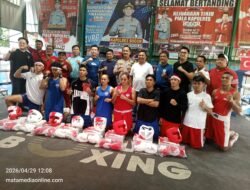 Kapolsek Parung Tinjau Persiapan Petinju Sunan Agung Amoragam Jelang Pattimura Internasional Big Fight 2026