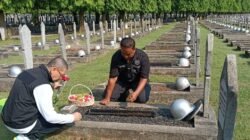 PWI Pokja Kepolisian Jakbar Gelar Aksi Bersih di TMP Kalibata