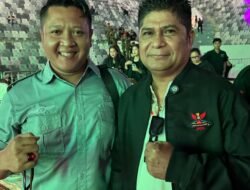 Eko Budi W Jadi Garda Pengamanan Promotor Niko Kilikily di Balik Sukses Pattimura International Big Fight 2026