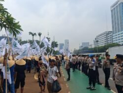 1.436 Personel Amankan Aksi Reforma Agraria di DPR, Polisi Kedepankan Pendekatan Humanis