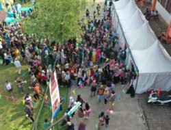 Semarak Hari Bhayangkara ke-80, Ribuan Warga Padati Pasar Rakyat Polri di Cengkareng