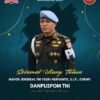 Jaring Lidkrimpamfik Puspom TNI Ucapkan Selamat Ulang Tahun kepada Danpuspom TNI Mayjen TNI Yusri Nuryanto