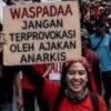 Jangan Mudah Terprovokasi! Rianto Ajak Massa Aksi Jaga Ketertiban dan Bijak Bermedia Sosial