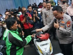 769 Kasus Curanmor Terungkap, Polda Metro Jaya Serahkan Kendaraan Curian kepada Pemilik