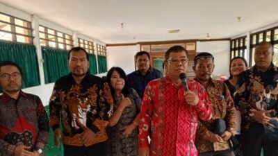 Keluarga besar Pemuda Batak Bersatu (PBB) DPD DKI Jakarta turut hadir dalam sukacita pernikahan salah satu anggotanya, Frens Siringoringo, dengan Siti Masudah