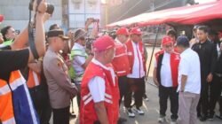 Polres Pelabuhan Tanjung Priok Kawal Bantuan PMI untuk Korban Gempa NTT via KM Rania