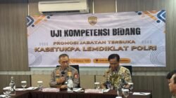 13 Perwira Bersaing Jadi Kasetukpa Lemdiklat Polri, Seleksi Masuk Uji Kompetensi Bidang