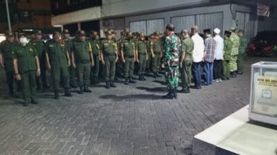Linmas RW 02 Cengkareng Timur Tak Kenal Lelah, Apel Malam Rutin Digelar untuk Jaga Wilayah