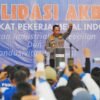 Hadiri Konsolidasi Akbar FSPMI, Kapolri: Jadikan Buruh Aset dan Mitra, Bukan Sekadar Tenaga Kerja
