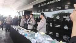 Operasi Nila Jaya 2026, Polrestro Bekasi Kota Ungkap 74 Tersangka, Sita 49.119 Obat Keras