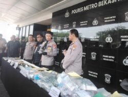Operasi Nila Jaya 2026, Polrestro Bekasi Kota Ungkap 74 Tersangka, Sita 49.119 Obat Keras
