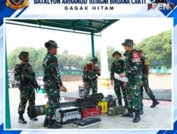 Yonarhanud 10/ABC Gelar Apel Persiapan Latbakjatrat 2026 di Kebumen