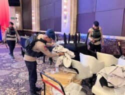 Jelang Konferensi Ekonomi Kreatif, Satbrimob PMJ Sterilisasi Hotel Kempinski