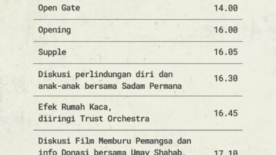 Konser Amal Film Memburu Pemangsa Digelar 16 September, 100 Persen Donasi untuk LBH APIK