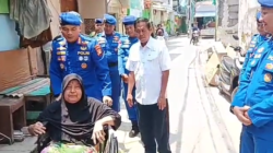 Sentuhan Humanis Ditpolairud PMJ, Bantuan Kursi Roda untuk Warga Pesisir Muara Angke