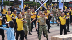 TNI-Polri Kompak Olahraga Pagi di Senayan, Ini Tujuannya