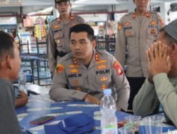 Kapolres Tanjung Priok Turun Langsung ke Terminal Kapal, Pesan Penting Ini Disampaikan ke Penumpang