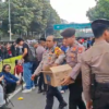 Polres Metro Jakarta Pusat Berikan Pelayanan Humanis kepada Peserta Aksi BEM UBK
