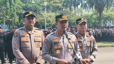 4.839 Personel Turun ke Jalan, Wakapolda Tegas: Layani Aksi dengan Humanis, Tanpa Senjata Api!